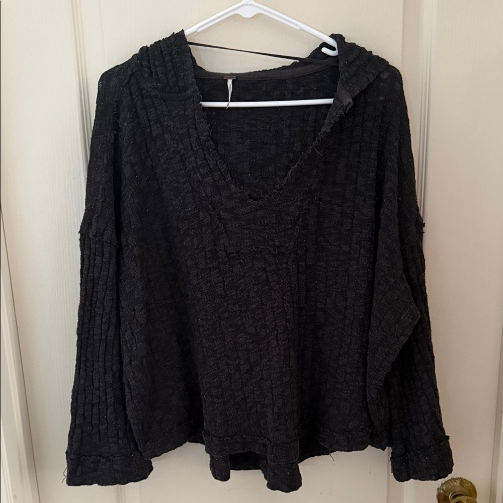 Free People Black Women's pull over